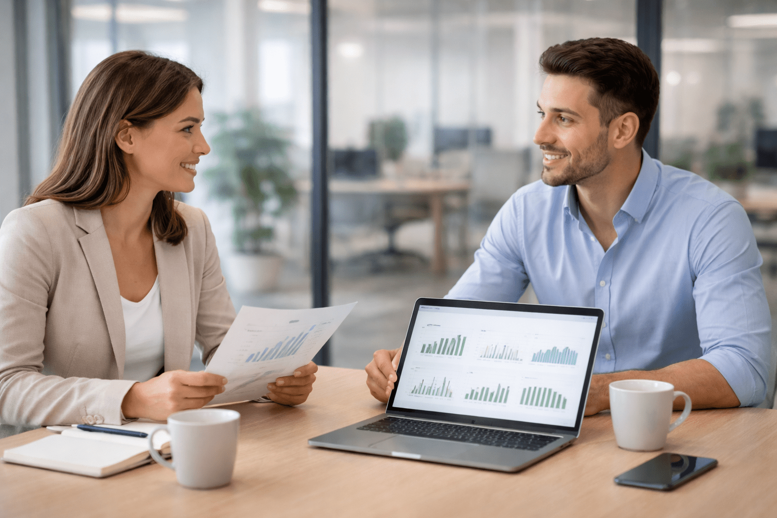 HR-møte og konsultasjon om bedriftshelse