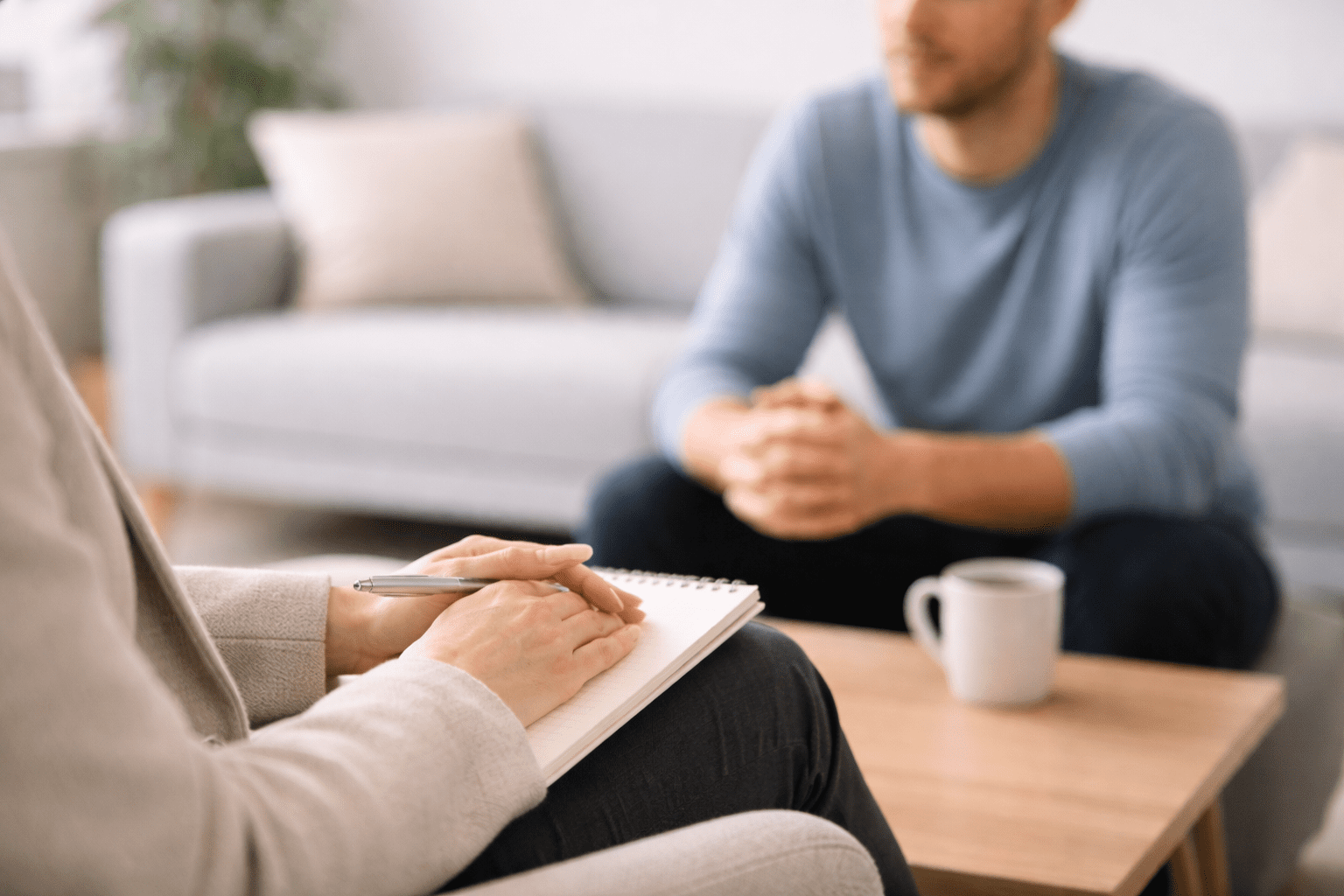 Psykologsamtale i trygge omgivelser